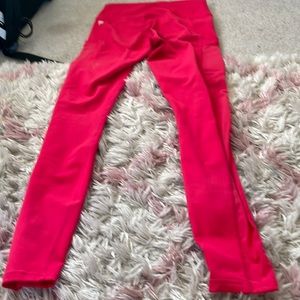pink fabletics legging